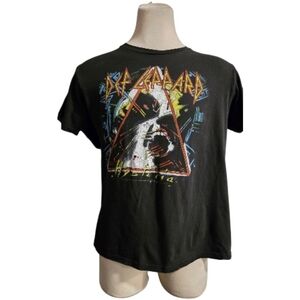 Def Leppard Hysteria Graphic Tee - Black